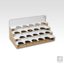 HobbyZone Modular Workshop System Paints Module 41mm, Paint jar/bottle storage module with 20 round 41mm slots