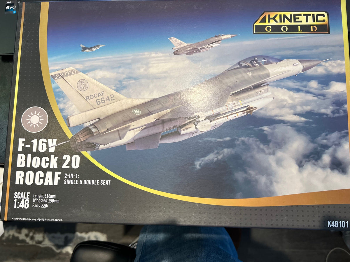 Kinetic 1/48 F16V ROCAF Single Seater Viper - Hobby Sense