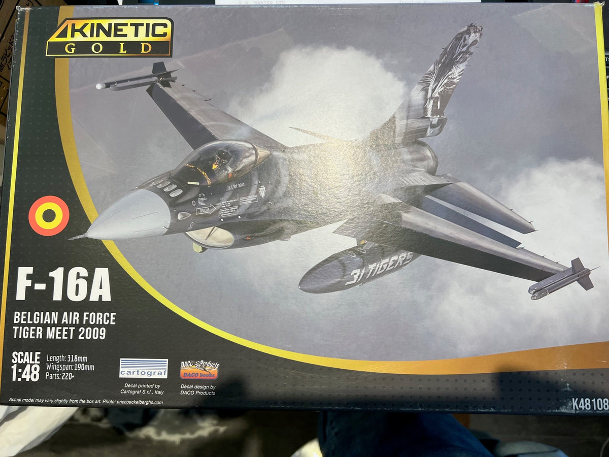 Kinetic 1/48 F16A MLU Tiger Meet 2009 Belgian AF - Hobby Sense