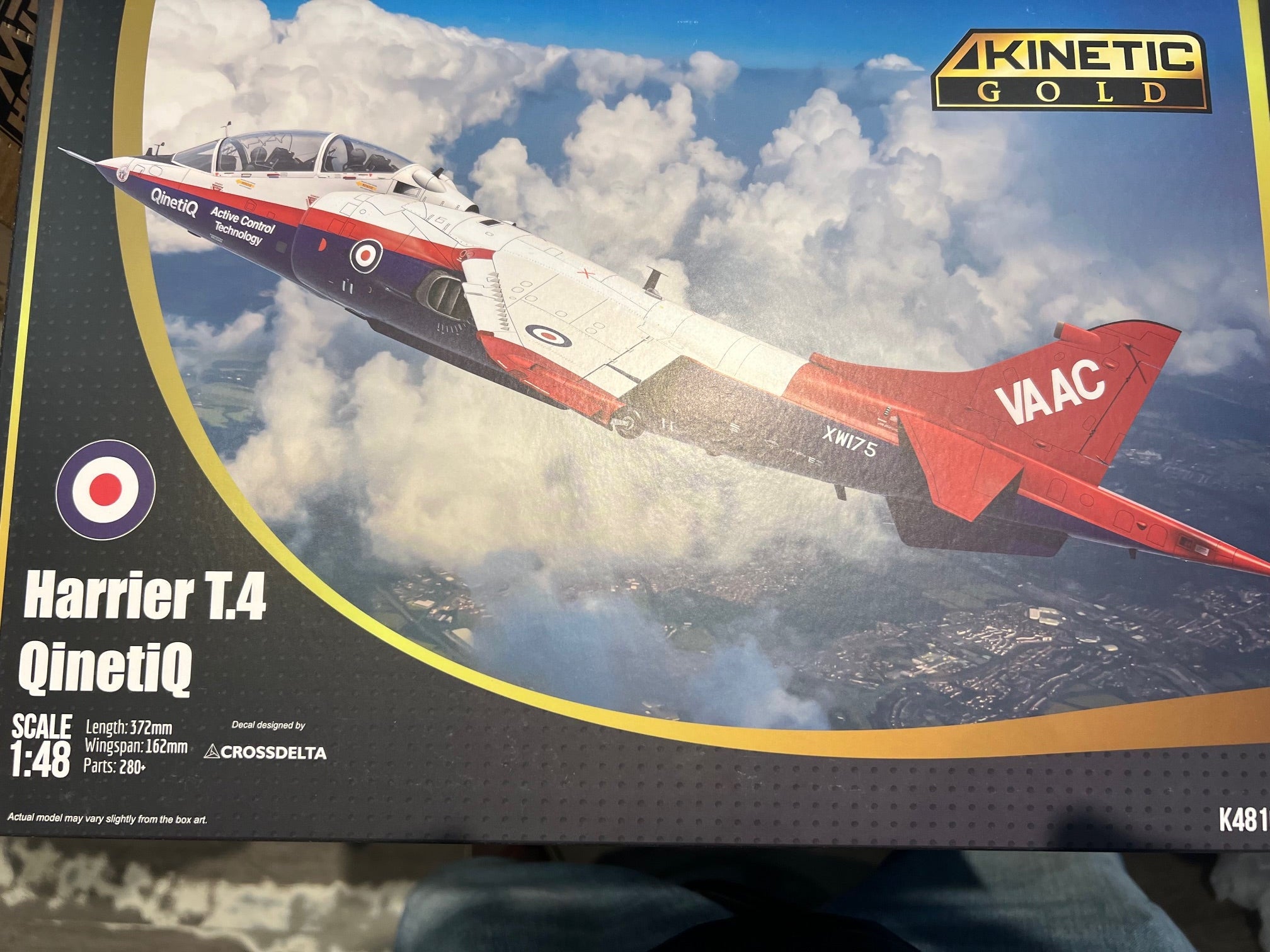 Kinetic 1/48 Harrier T - QinetiQ - Hobby Sense