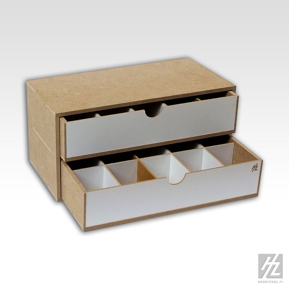 HobbyZone Modular Workshop System Drawers Module x 2 - Hobby Sense