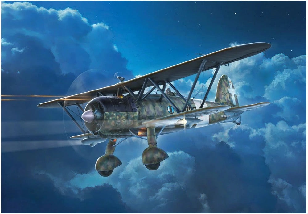 1/72 Fiat CR.42 CN Falco Night Fighter - Hobby Sense