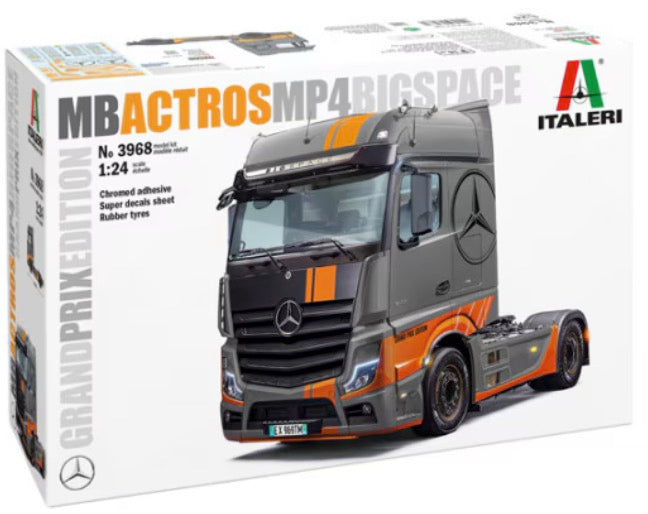 1/24 MB Actros MP4 Big Space Grand Prix Edition - Hobby Sense