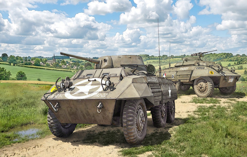 Italeri 1/72 M8 Greyhound/M20 Armoured Utility Car
