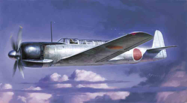 1/48 Nakajima C6N1 Carrier Recon. Plane Saiun (Myrt) Prototype - Hobby Sense