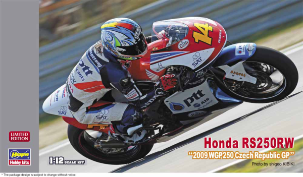 1/12 Honda RS250RW 2009 WGP250 Czech Republic GP - Hobby Sense