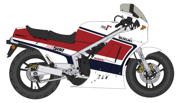 1/12 Suzuki RG500Γ Early Version (1985) - Hobby Sense