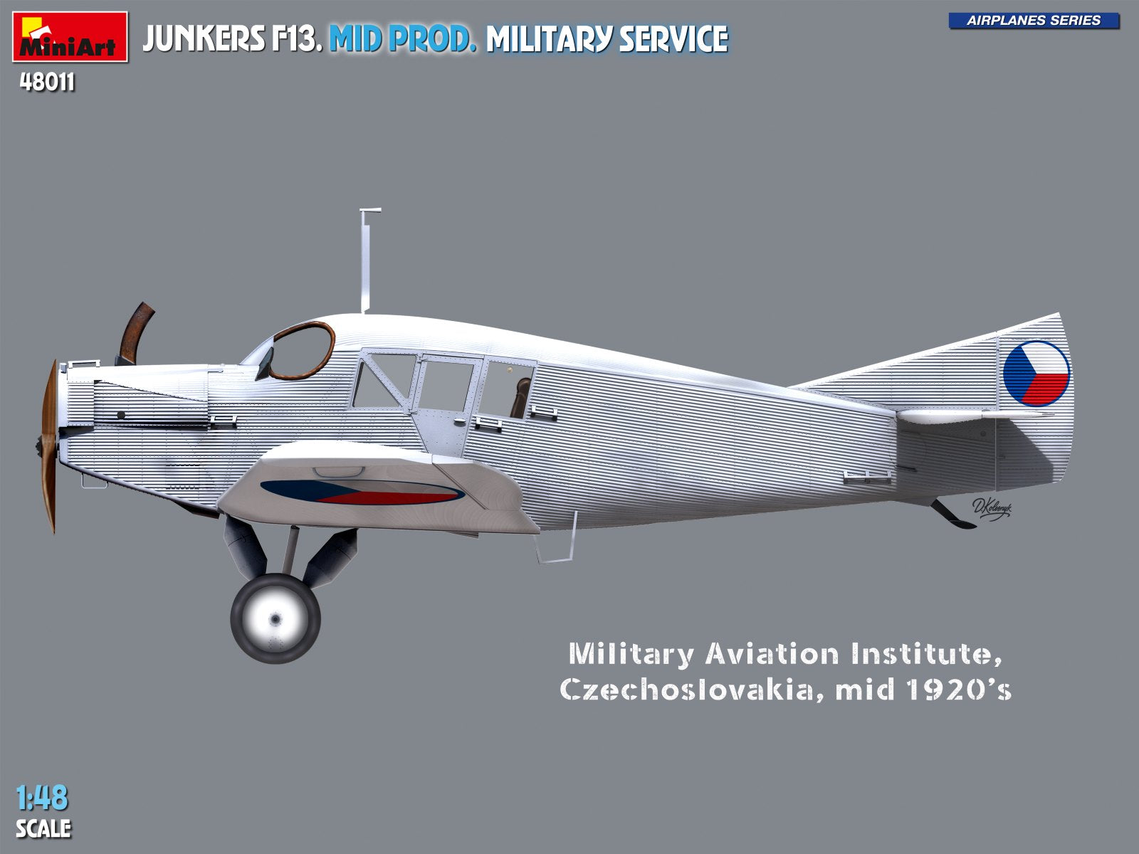 Miniart 1/48 Junkers F13. Mid Prod. Military Service
