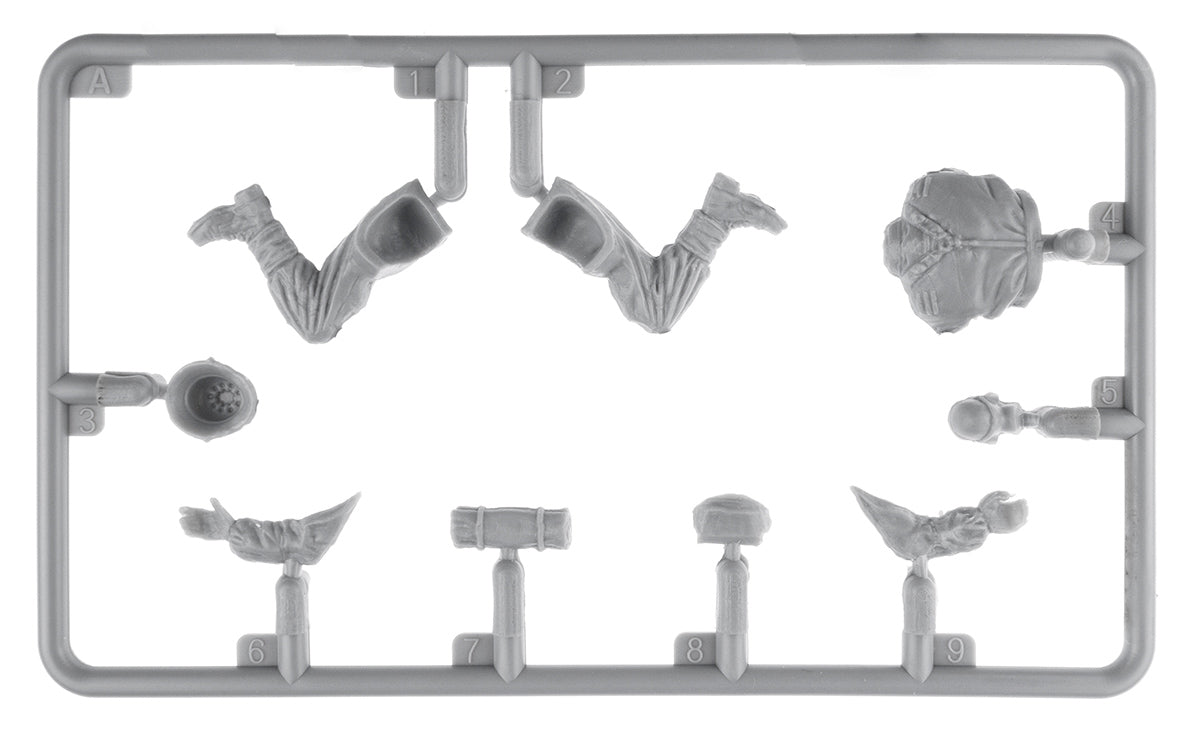 1/35 German Tank Riders Set 1. Resin Heads - Hobby Sense