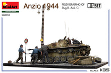 1/35 Anzio 1944. Field Repairing of Stug III. Ausf. G. BIG SET