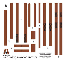 1/12 F16 Cockpit - Hobby Sense