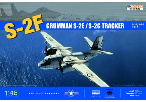 1/48 Grumman S-2E/S-2G Tracker USN VS-37 Sawbucks - Hobby Sense