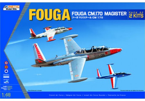 1/48 Fouga CM.170 Magister (2 kits) - Hobby Sense