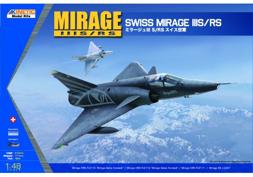 1/48 Swiss Air Force Mirage IIIS/RS - Hobby Sense