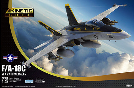 1/48 F/A-18C VFA-27 Royal Maces - Hobby Sense