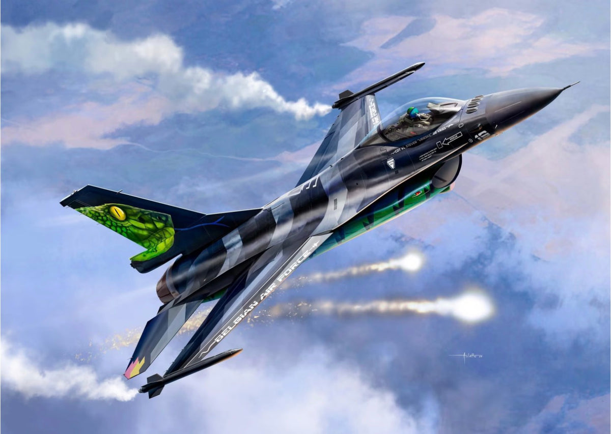Kinetic 1/48 F16A MLU Dream Viper, Belgian AF - Hobby Sense