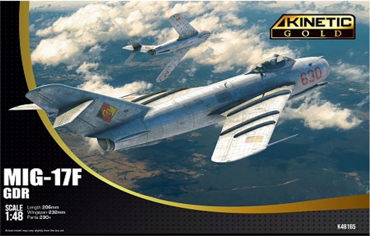 Kinetic 1/48 MiG-17F GDR - Hobby Sense