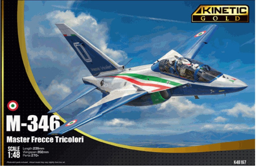 Kinetic 1/48 Kinetic Gold M346 Master Frecce Tricolori