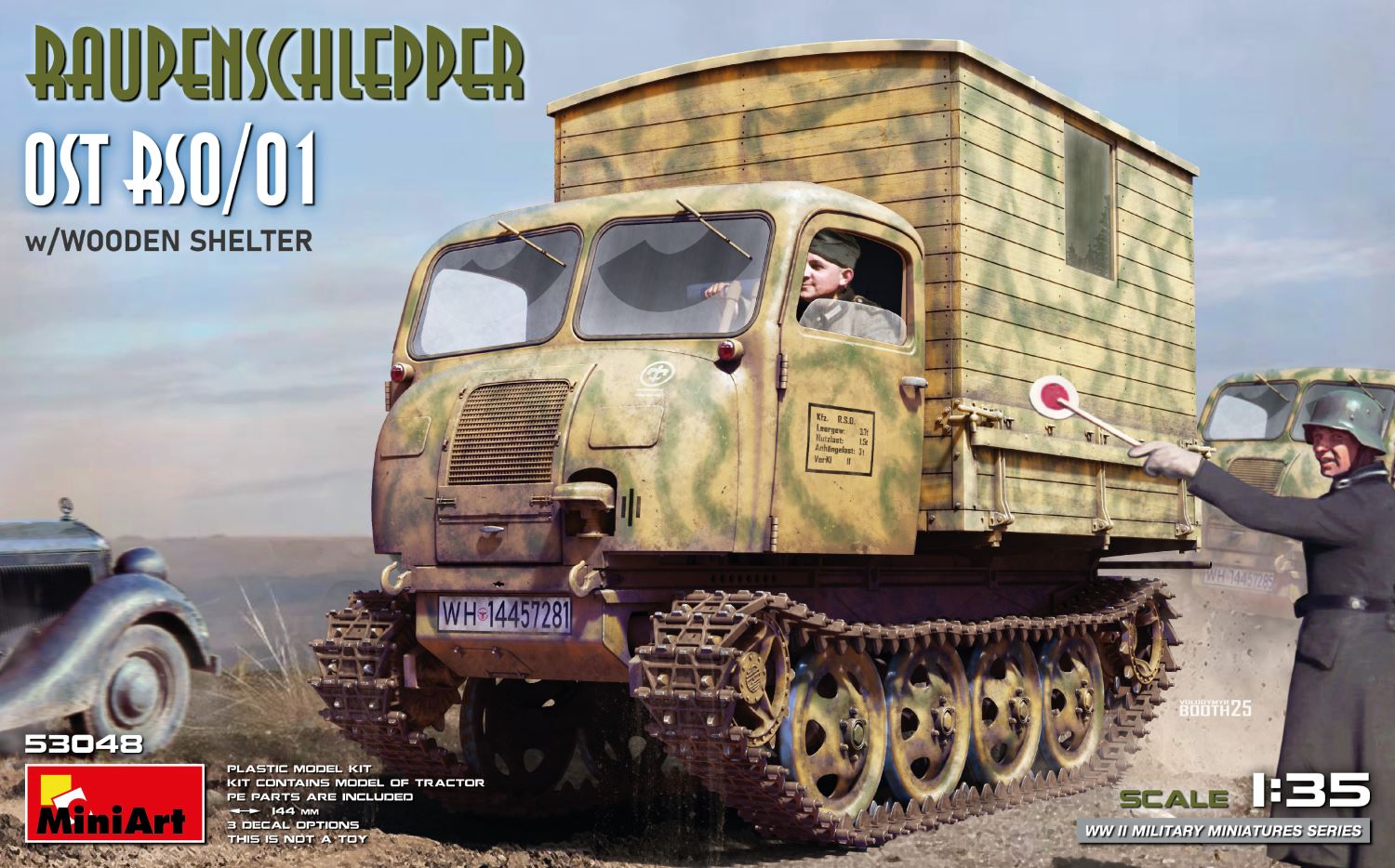 1/35 Raupenschlepper Ost RSO/01 w/Wooden Shelter