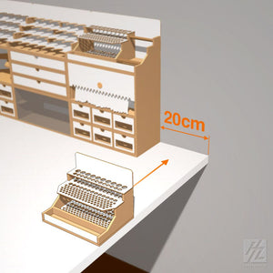 HobbyZone Modular Workshop System Brushes and Tools Module (20cm/7.9")