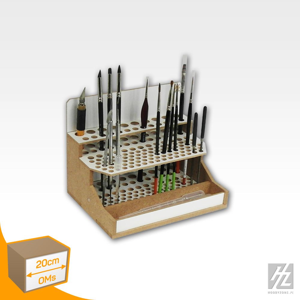 HobbyZone Modular Workshop System Brushes and Tools Module (20cm/7.9") - Hobby Sense