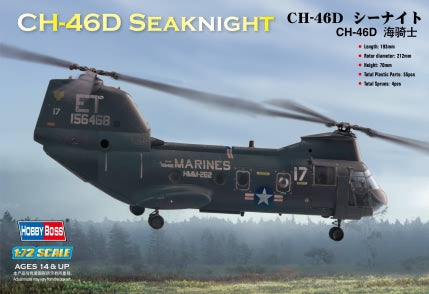 1/72 CH46 Sea Knight - Hobby Sense