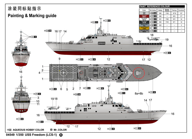 1/350 USS Freedom (LCS-1) - Hobby Sense