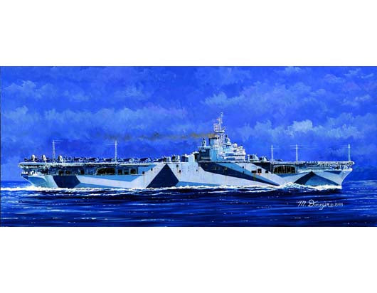 1/700 USS Ticonderoga CV-14 - Hobby Sense