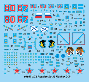 1/72 Russian Su 33 Flanker D - Hobby Sense