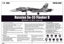 1/72 Russian Su 33 Flanker D - Hobby Sense