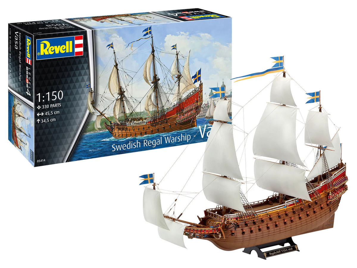 1/150 Swedish Regal Warship Vasa - Hobby Sense