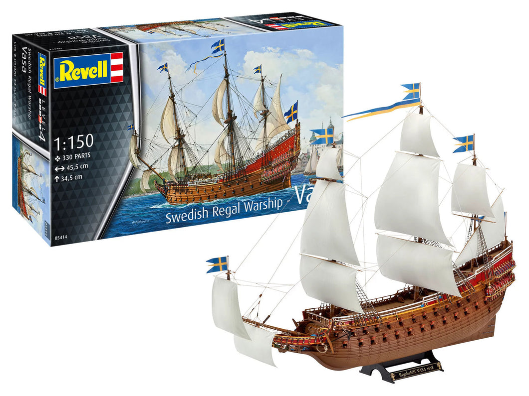 1/150 Swedish Regal Warship Vasa - Hobby Sense