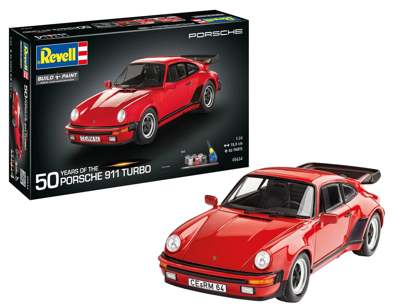 1/24 Porsche 911 Turbo, Gift Set - Hobby Sense