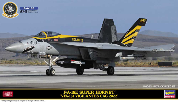 1/72 F/A-18E Super Hornet VFA-151 Vigilantes CAG 2022 - Hobby Sense