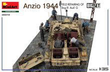 1/35 Anzio 1944. Field Repairing of Stug III. Ausf. G. BIG SET