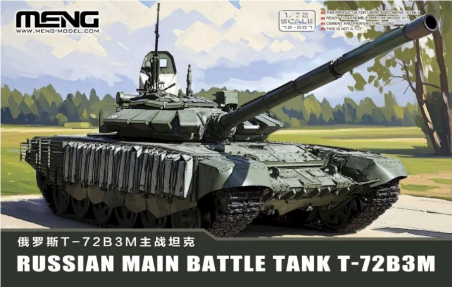 1/72 T-72B3M Russian Main Battle Tank - Hobby Sense