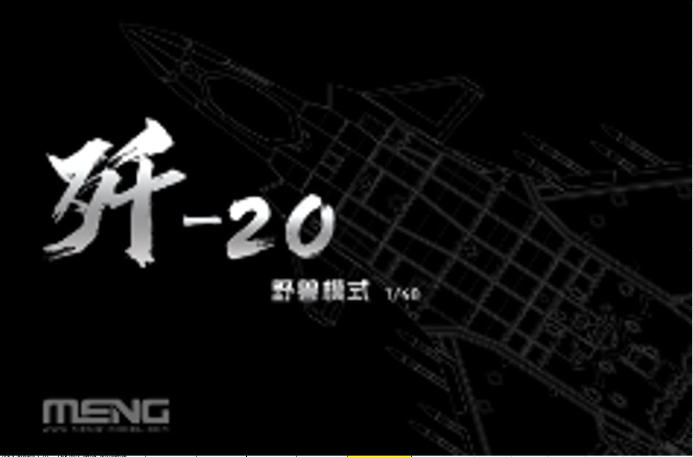 1/48 Chinese J20 Mighty Dragon Beast Mode - Hobby Sense