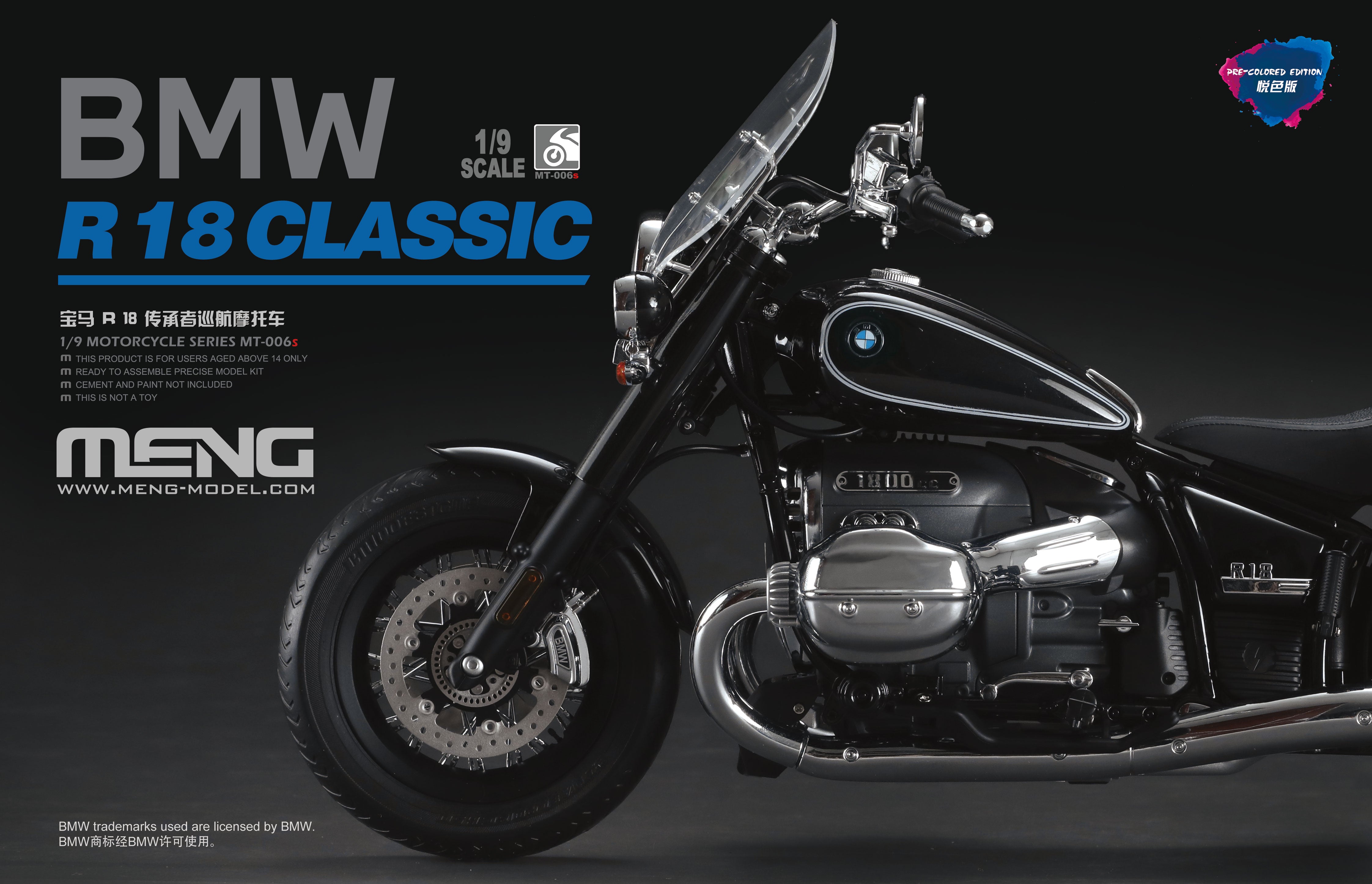 1/9 BMW R 18 Classic Pre-colored version - Hobby Sense