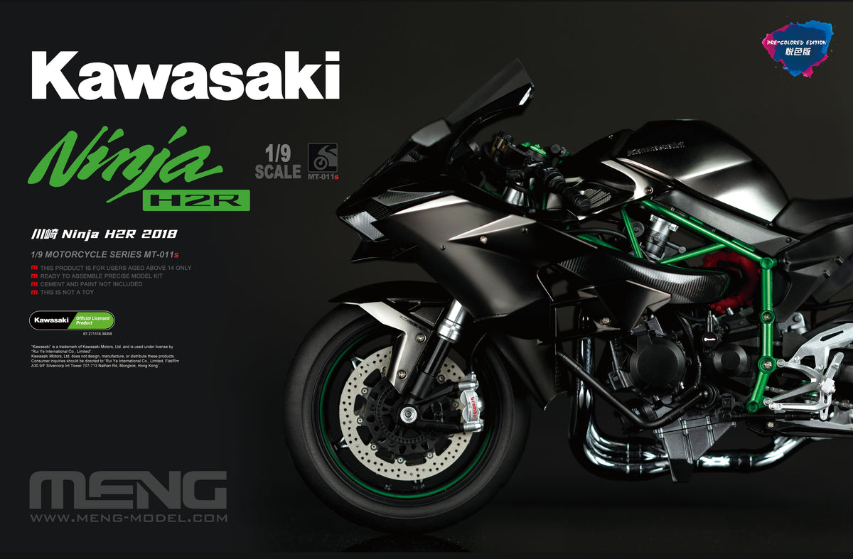 Meng 1/9 Kawasaki Ninja Pre-Coloured