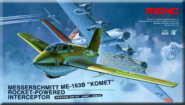 1/32 Messerschmitt Me-163B Komet Rocket-Powered Interceptor - Hobby Sense