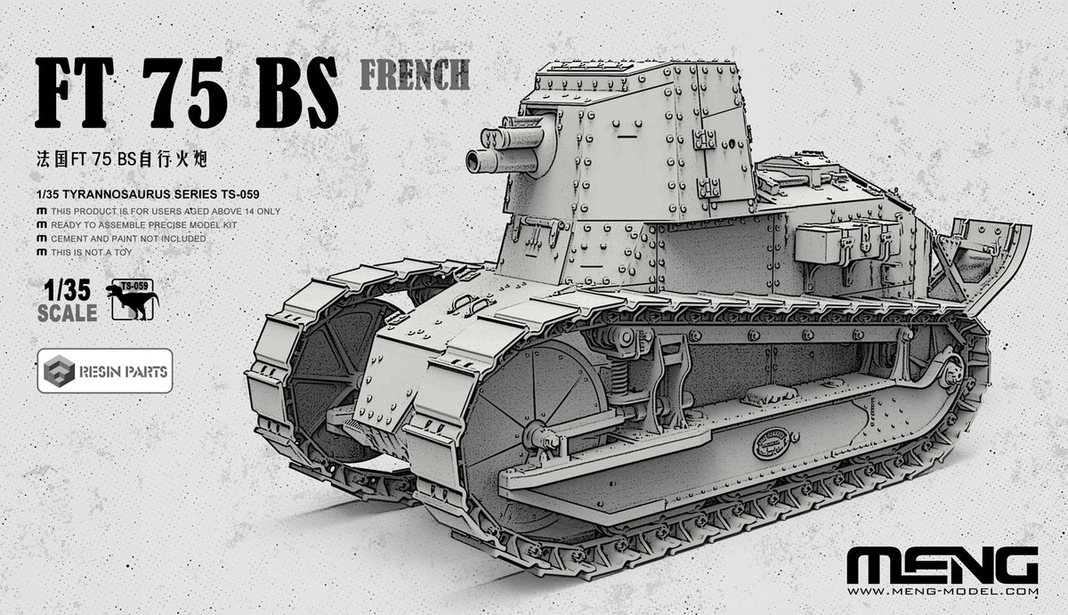 1/35 French FT 75 BS - Hobby Sense