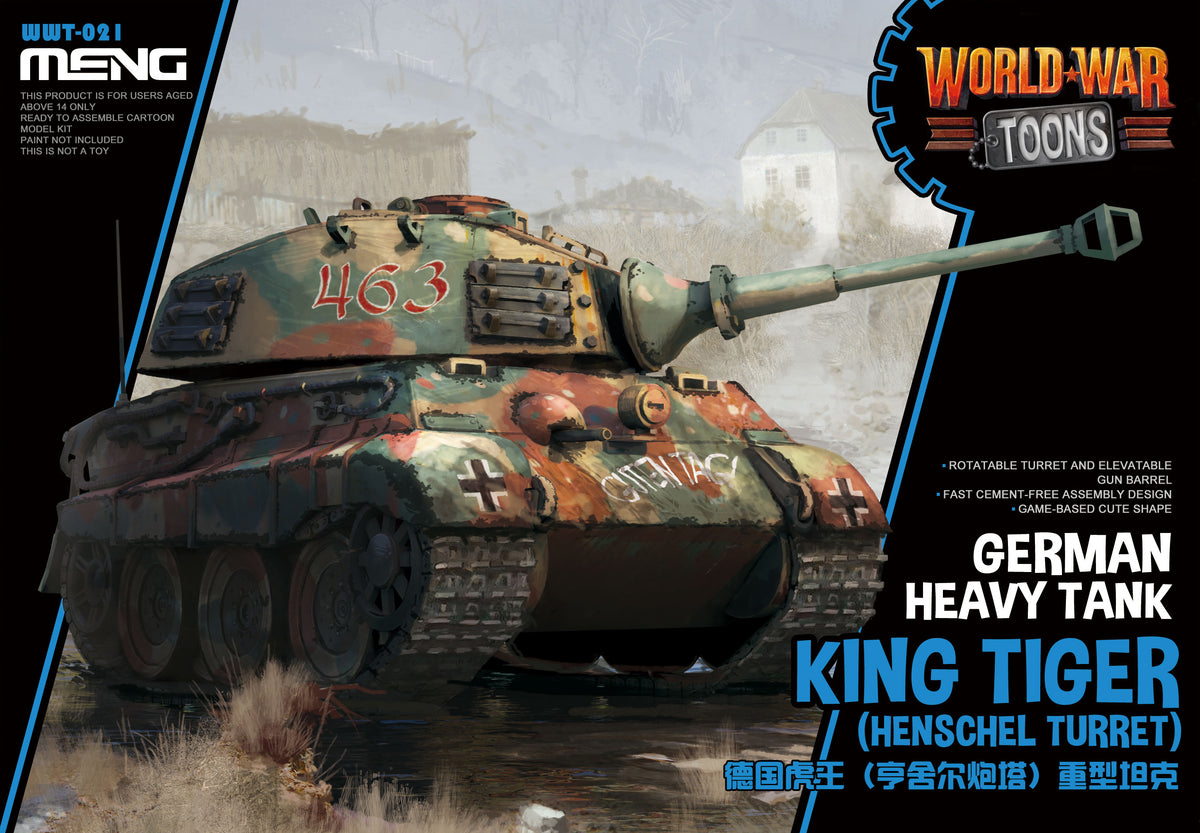 World War Toons King Tiger - Hobby Sense