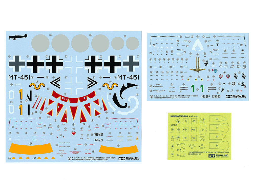 Tamiya 1/48 Messerschmitt Bf109 G-6 Late production