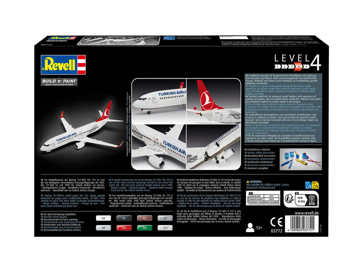 1/144 Boeing 737-800 Turkish Airlines - Hobby Sense