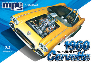 1/25 1960 Chevy Corvette Car (7 in 1)