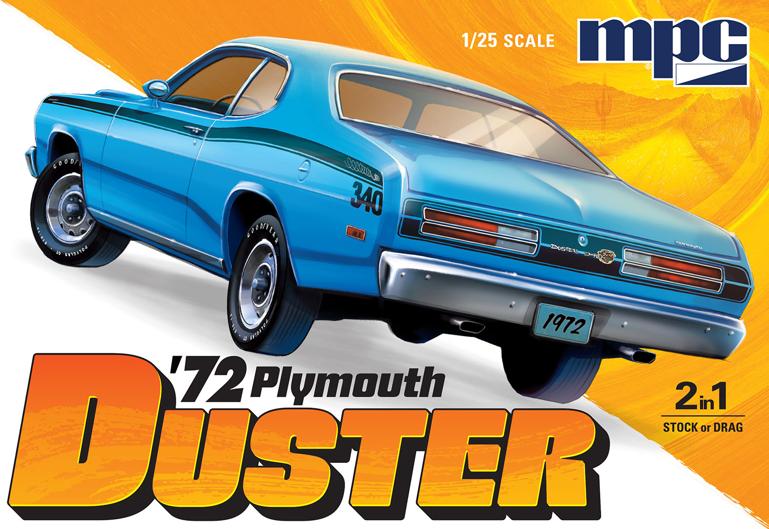 MPC 1/25 1972 Plymouth Duster - Hobby Sense