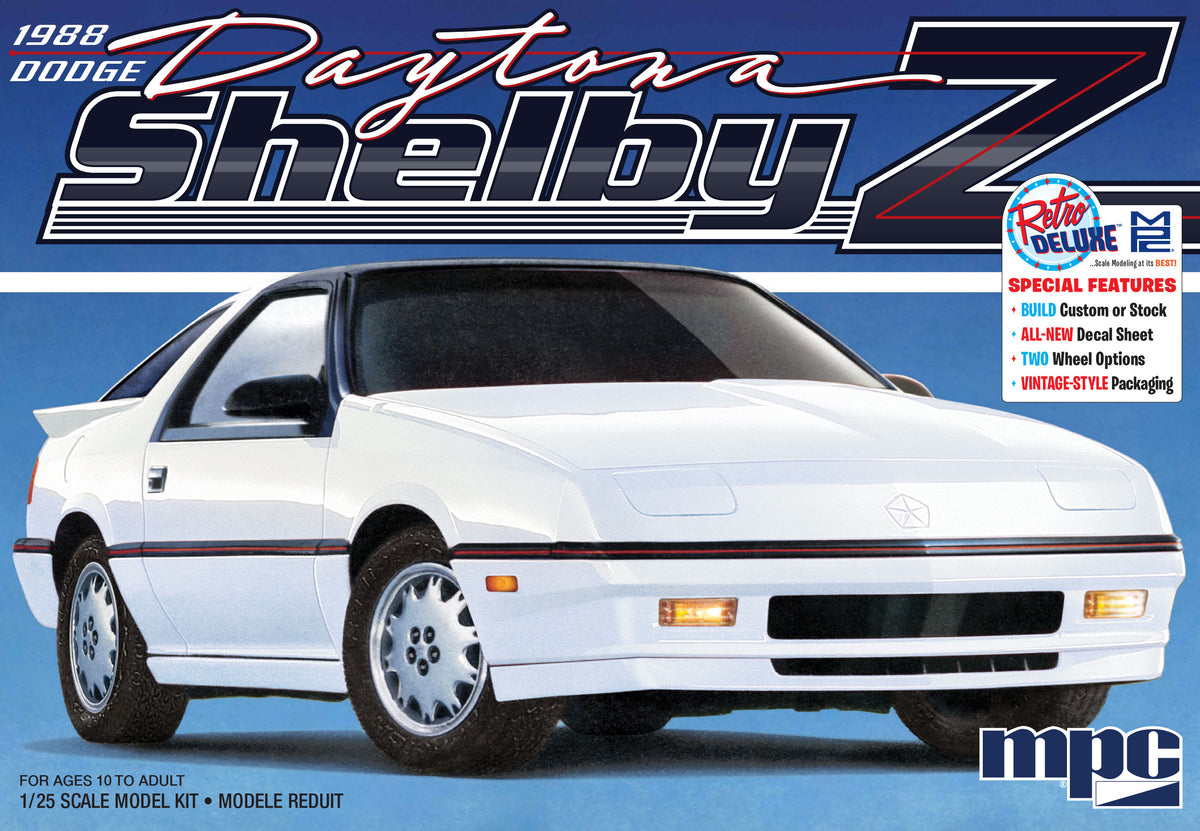 1/25 1988 Dodge Shelby Z Daytona Coupe - Hobby Sense