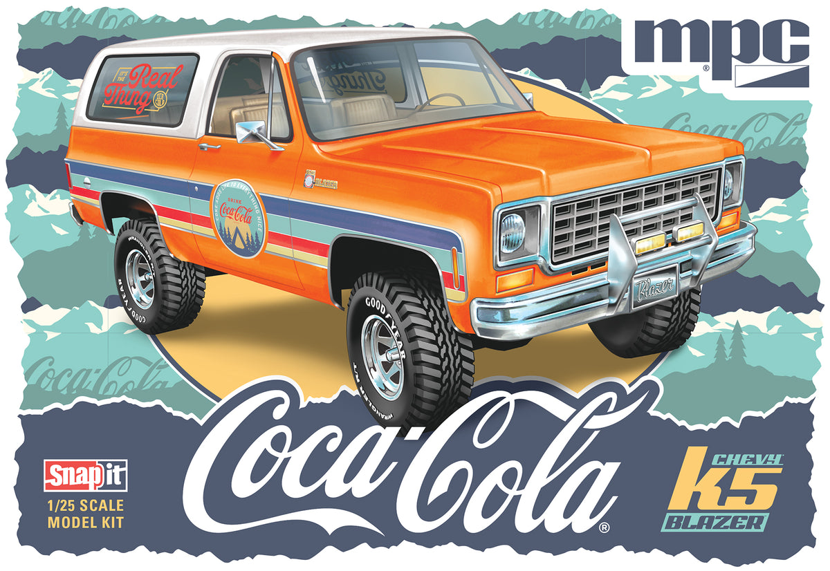 1/25 Coca Cola Chevy K5 Blazer Truck (Snap)