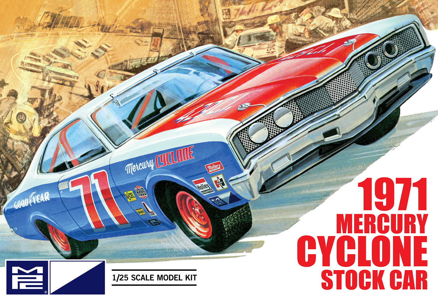 1/25 1971 Mercury Cyclone Stock Car