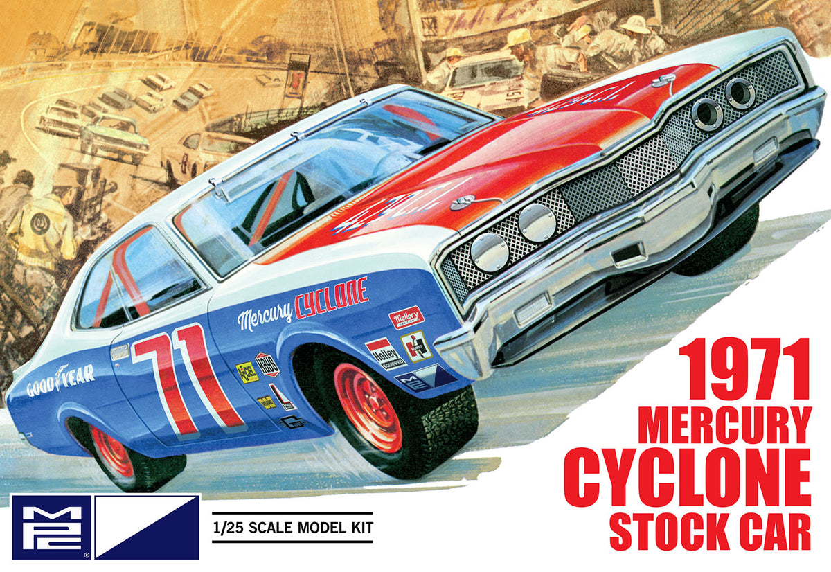 1/25 1971 Mercury Cyclone Stock Car